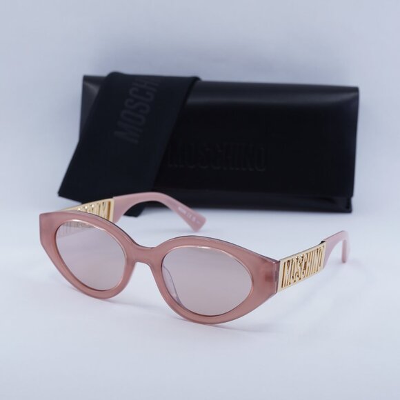 Moschino MOS160/S 035J 2S Sunglasses Pink Cat Eye Frame, Pink Lenses - Picture 11 of 11